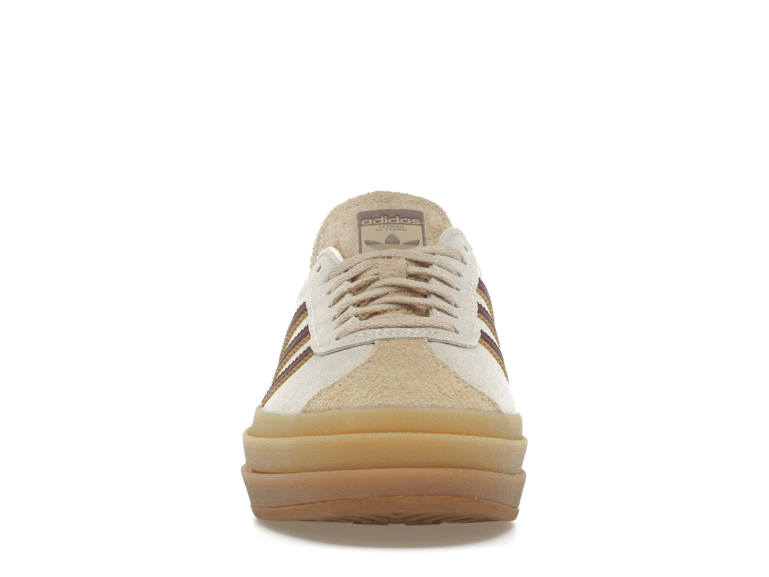 adidas Gazelle Bold Cream White Maroon (Women's)