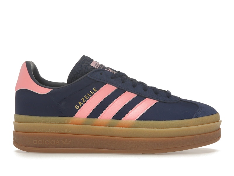 adidas Gazelle Bold Dark Bleu Rose Spark femme Style IG4390 FR