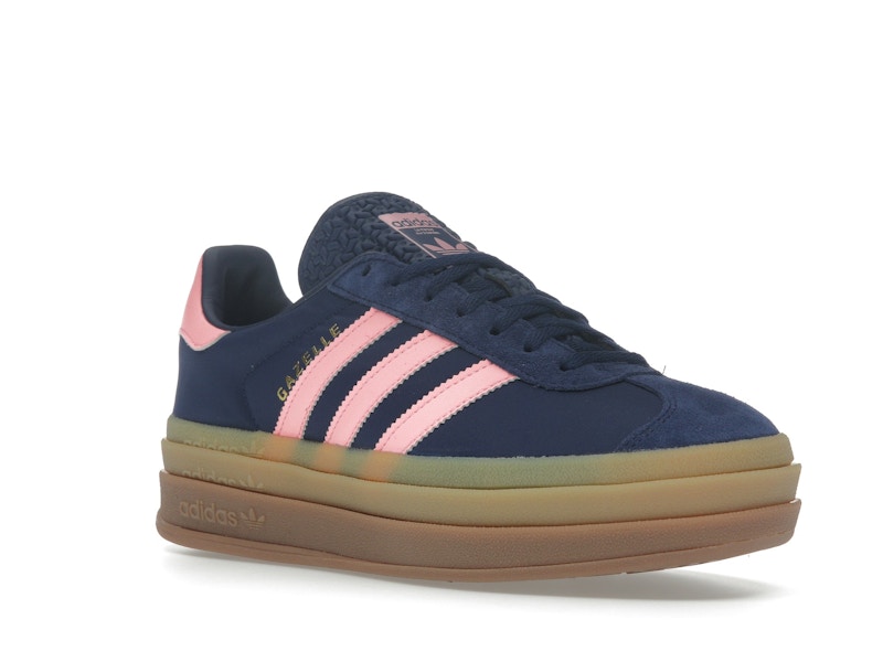 adidas Gazelle Bold Dark Blue Pink Spark (Women's)