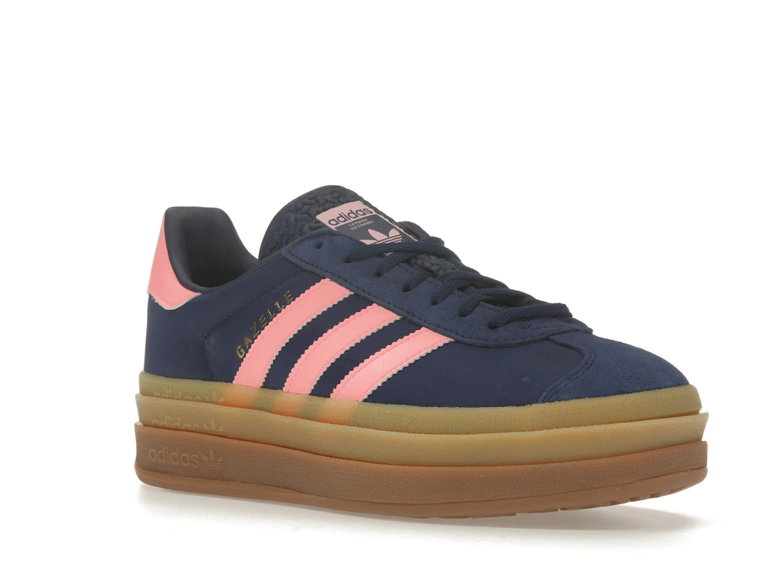 adidas Gazelle Bold Dark Blue Pink Spark (Women's)