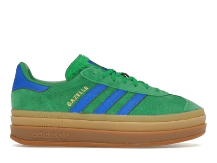adidas Gazelle Bold Green Blue Gum (Women's) - IE1370 - US adidas Gazelle Bold Green Blue Gum (Women's) - IE1370 - US