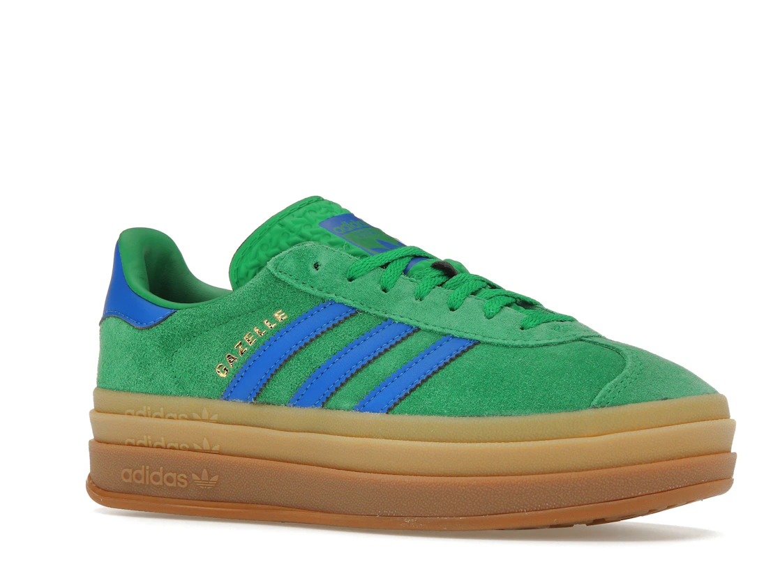 adidas Gazelle Bold Green Blue Gum (Women's)