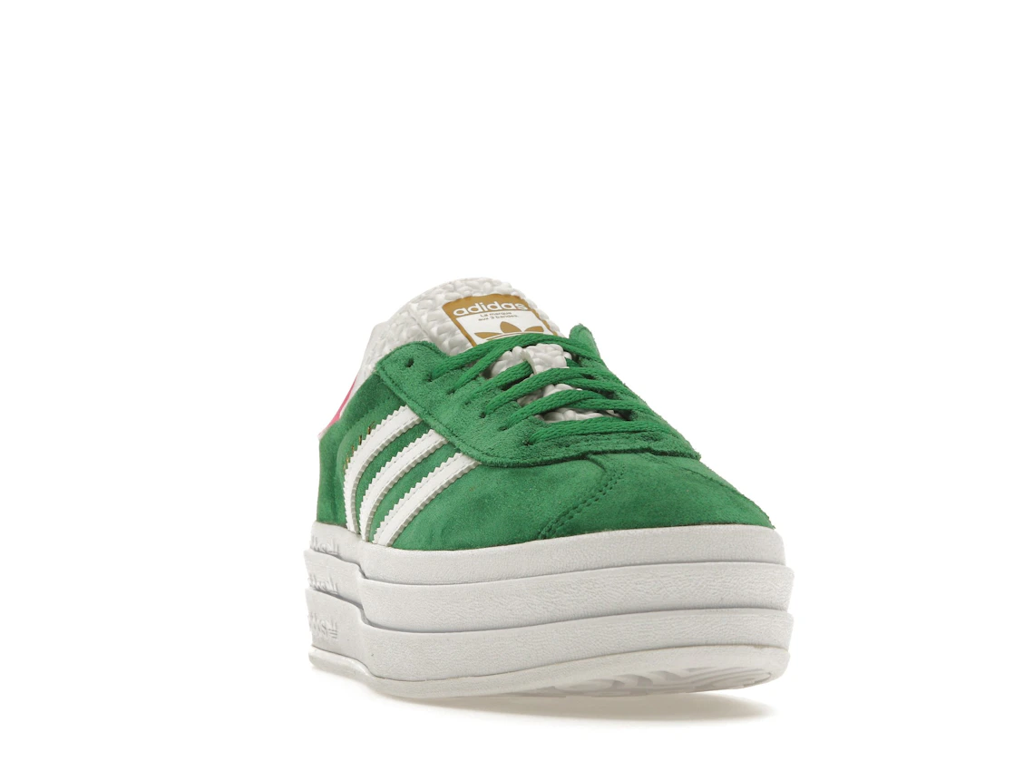 adidas Gazelle Bold Green Lucid Pink (Women's)