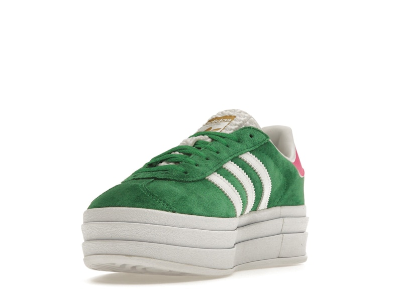 adidas Gazelle Bold Green Lucid Pink (Women's)