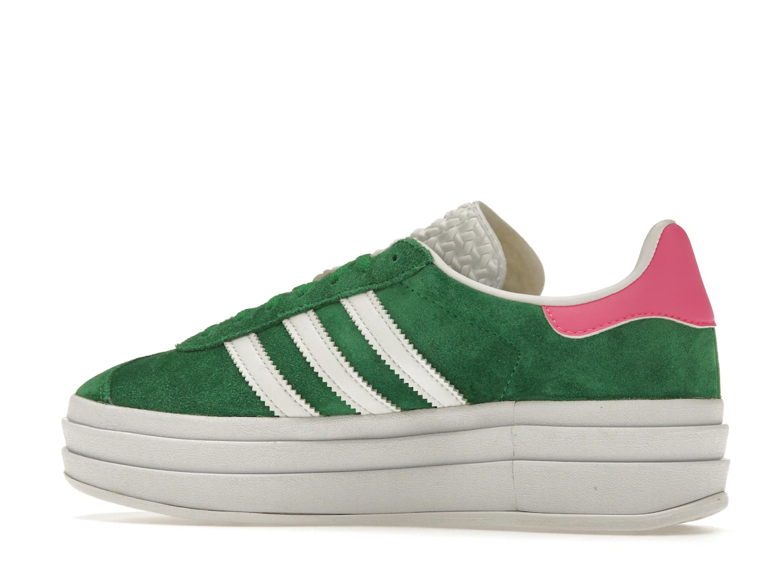 adidas Gazelle Bold Green Lucid Pink (Women's)