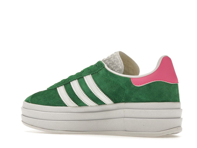 adidas Gazelle Bold Green Lucid Pink (Women's)