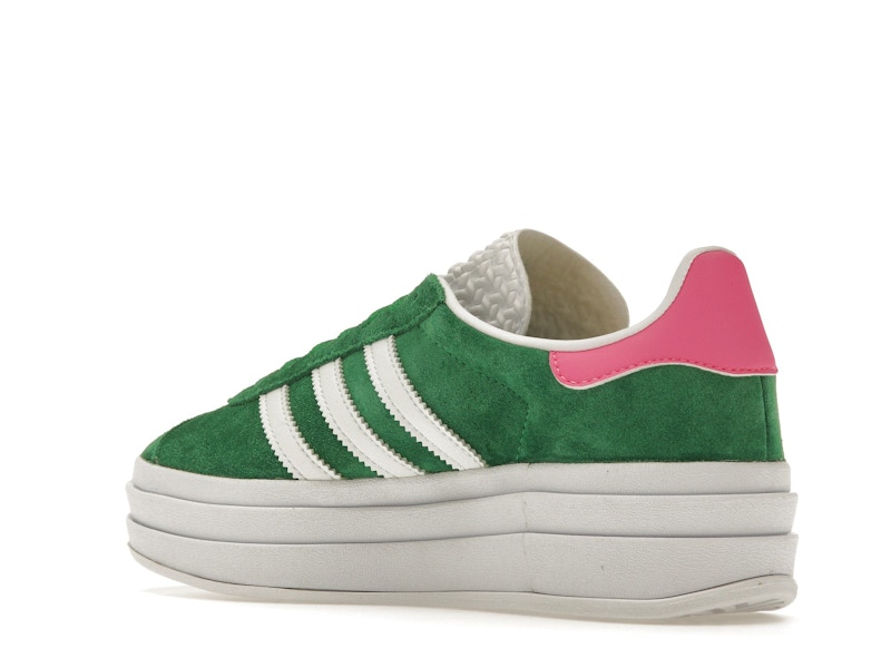adidas Gazelle Bold Green Lucid Pink (Women's)