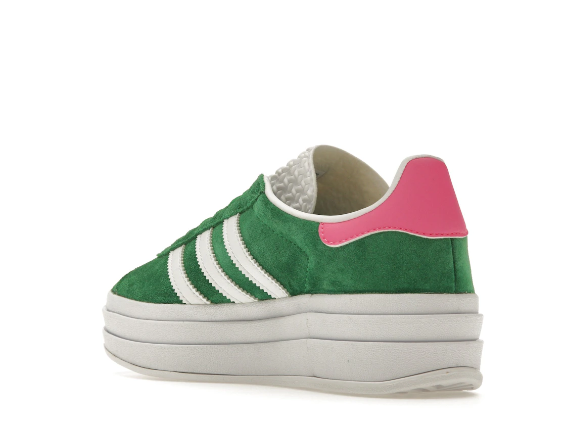 adidas Gazelle Bold Green Lucid Pink (Women's)