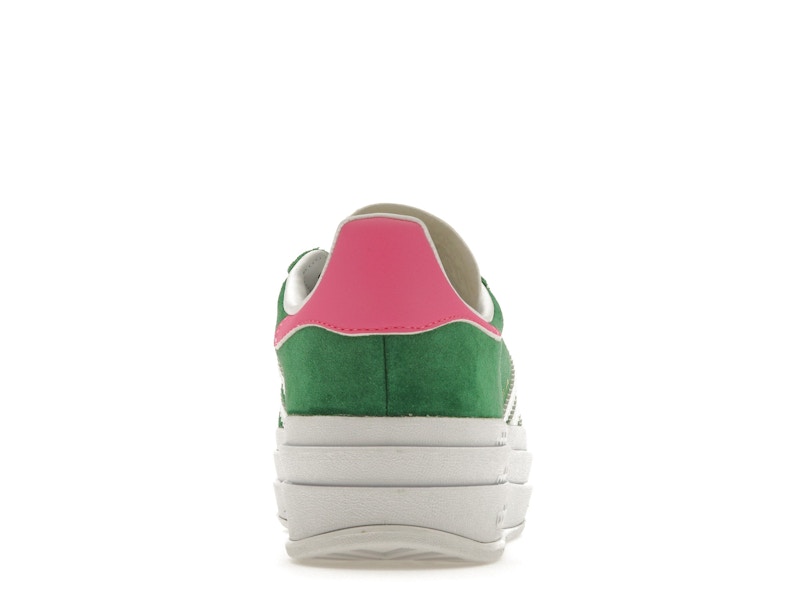 adidas Gazelle Bold Green Lucid Pink (Women's)