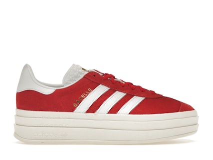 adidas Gazelle Bold Red Cloud White (Women's) - ID6990 - US adidas Gazelle Bold Red Cloud White (Women's) - ID6990 - US