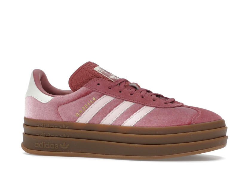 adidas Gazelle Bold Sandy Pink Velvet (Women's)