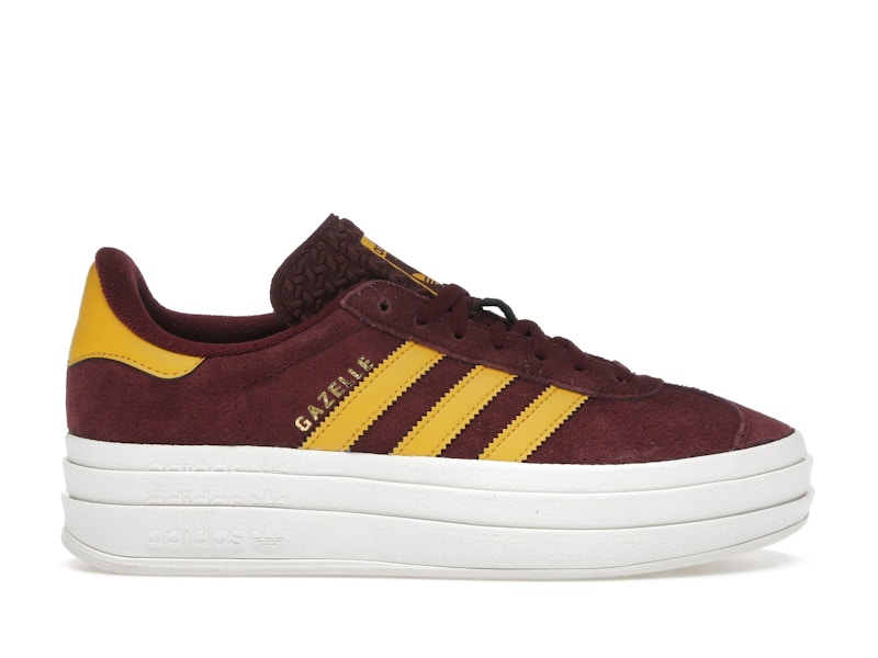 adidas Gazelle Bold Shadow Red Bold Gold (Women's)