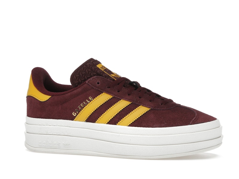 adidas Gazelle Bold Shadow Red Bold Gold (Women's)
