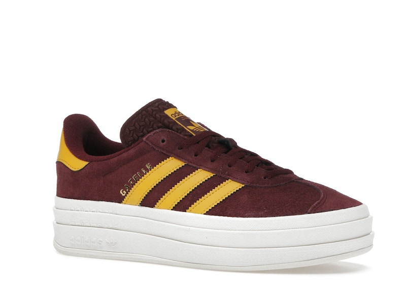 adidas Gazelle Bold Shadow Red Bold Gold (Women's)