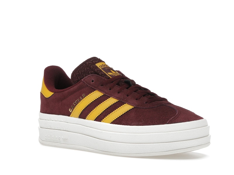 adidas Gazelle Bold Shadow Red Bold Gold (Women's)