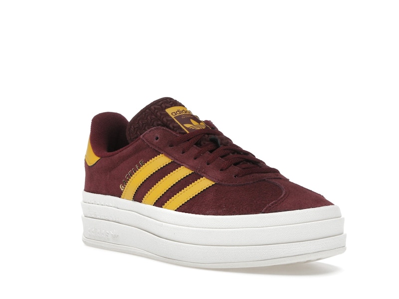 adidas Gazelle Bold Shadow Red Bold Gold (Women's)