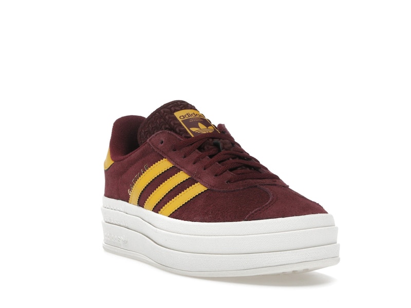 adidas Gazelle Bold Shadow Red Bold Gold (Women's)