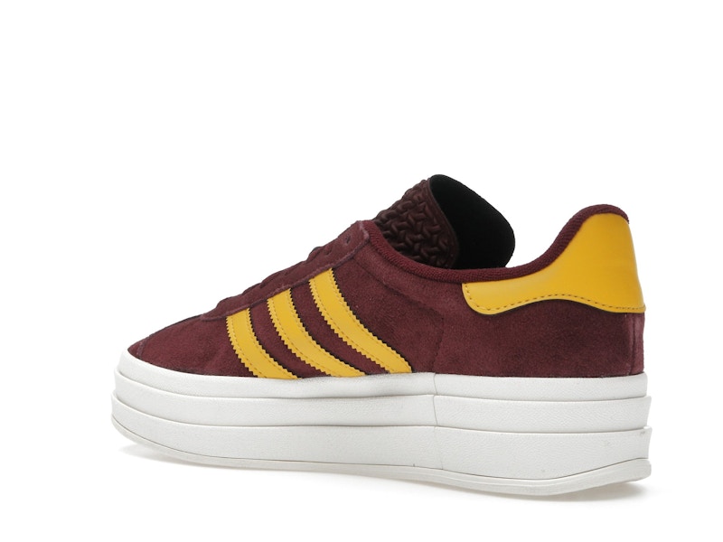 adidas Gazelle Bold Shadow Red Bold Gold (Women's)
