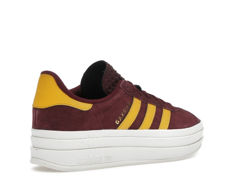 adidas Gazelle Bold Shadow Red Bold Gold (Women's)