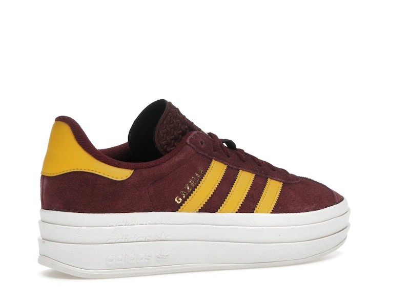 adidas Gazelle Bold Shadow Red Bold Gold (Women's)