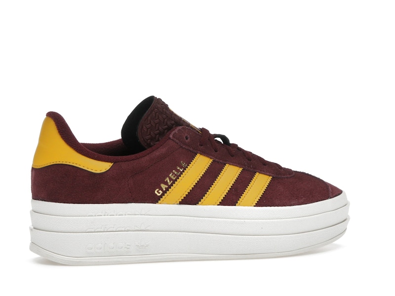 adidas Gazelle Bold Shadow Red Bold Gold (Women's)