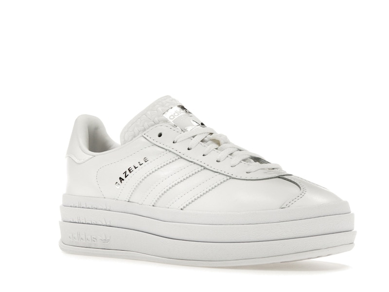 adidas Gazelle Bold Triple White (Women's)
