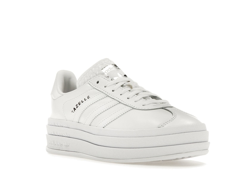 adidas Gazelle Bold Triple White (Women's)
