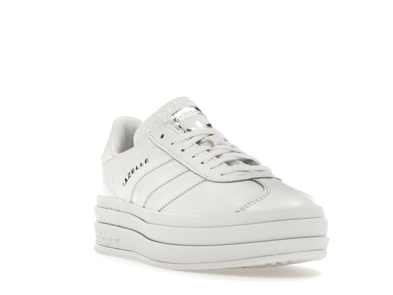 adidas Gazelle Bold Triple White (Women's)