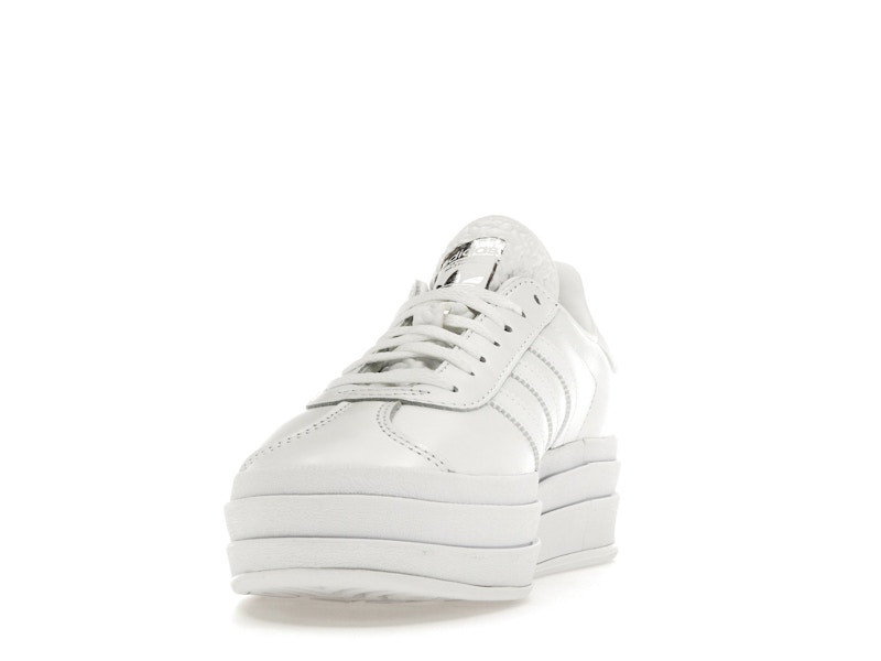 adidas Gazelle Bold Triple White (Women's)
