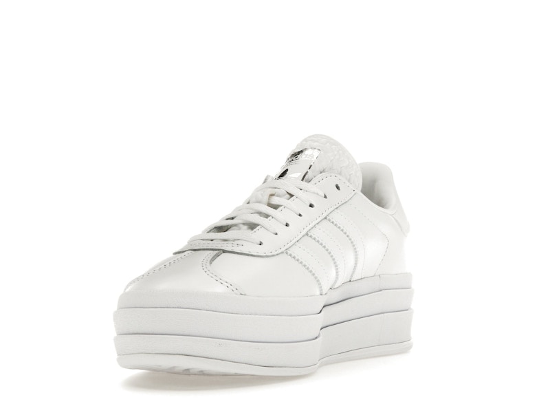 adidas Gazelle Bold Triple White (Women's)