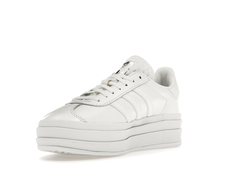 adidas Gazelle Bold Triple White (Women's)
