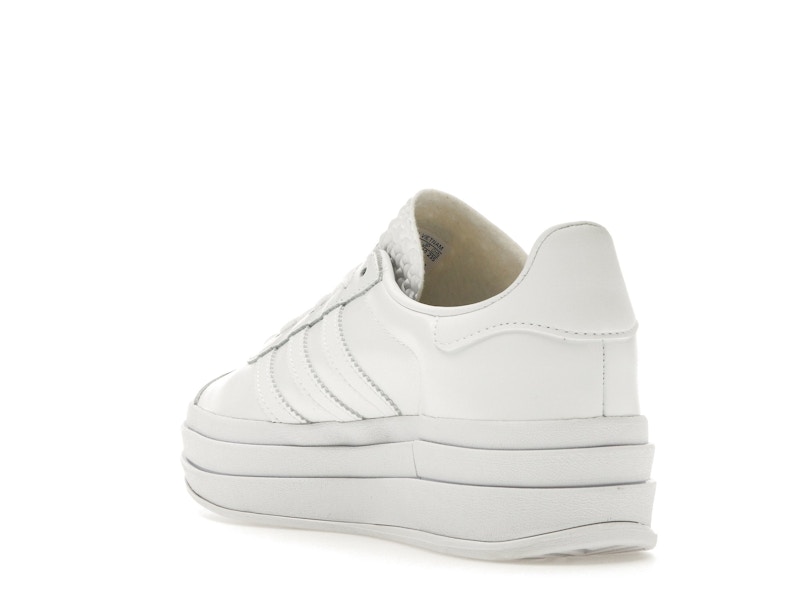 adidas Gazelle Bold Triple White (Women's)