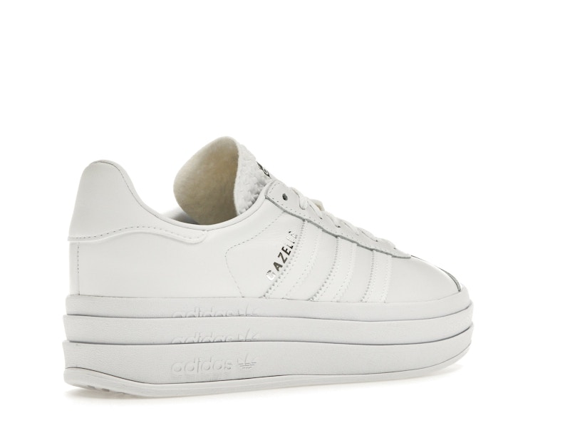 adidas Gazelle Bold Triple White (Women's)