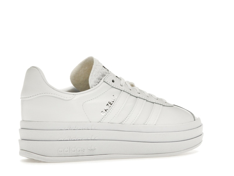 adidas Gazelle Bold Triple White (Women's)