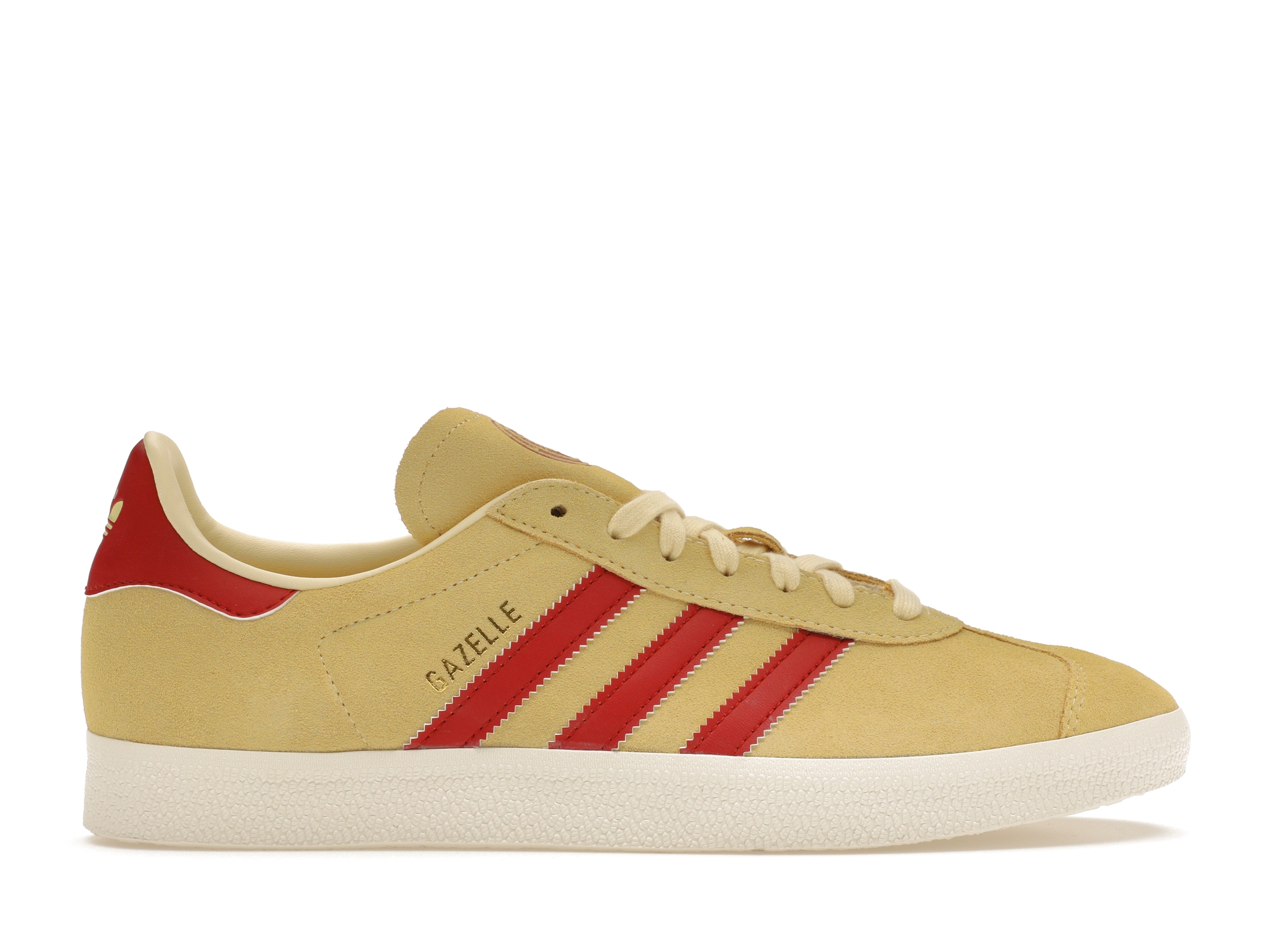 adidas gazelle red and yellow