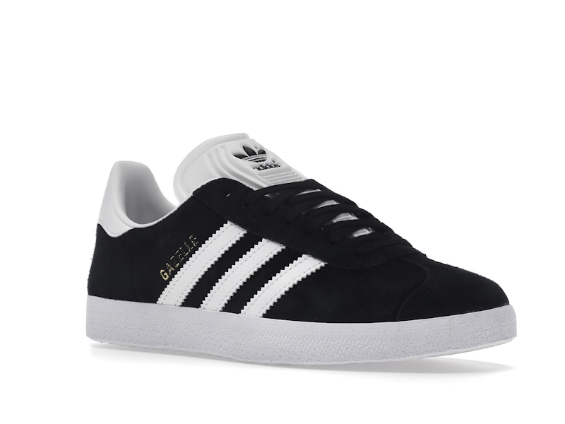 adidas Gazelle Core Black Cloud White Gold
