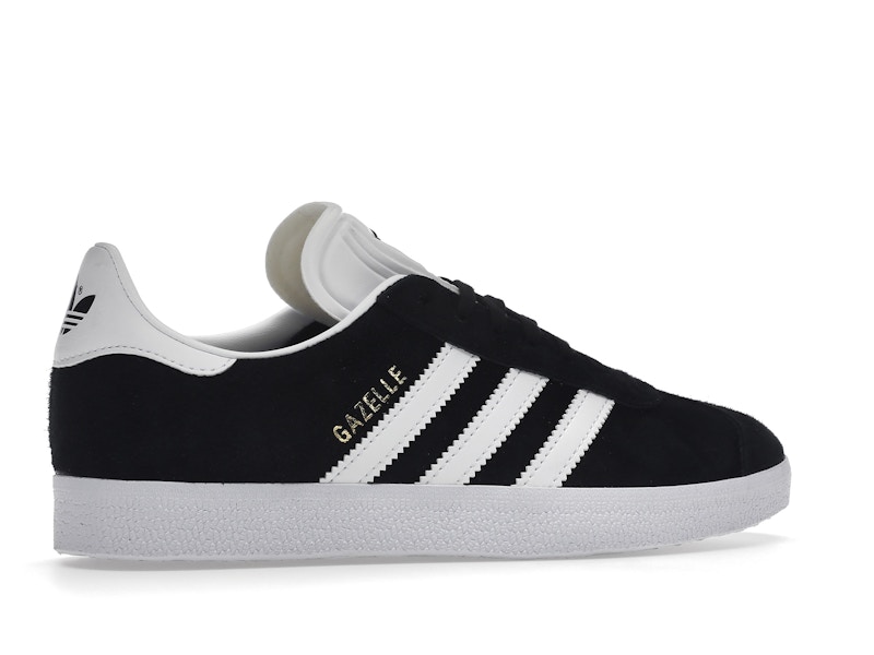 adidas Gazelle Core Black Cloud White Gold