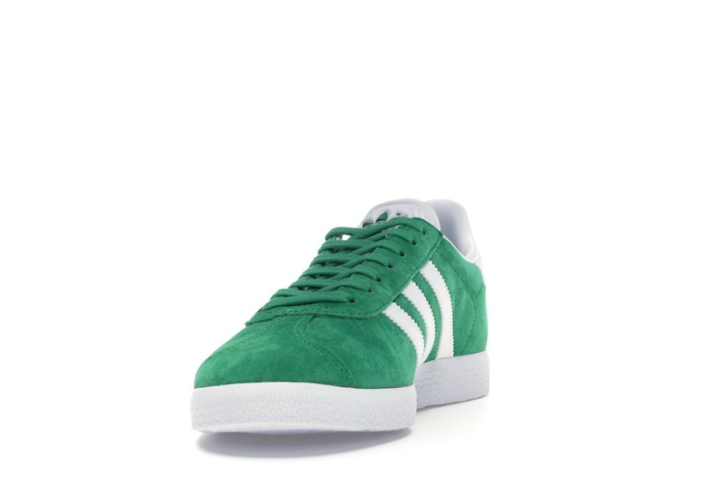 adidas Gazelle Green/White/Gold Metallic