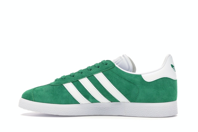 adidas Gazelle Green/White/Gold Metallic