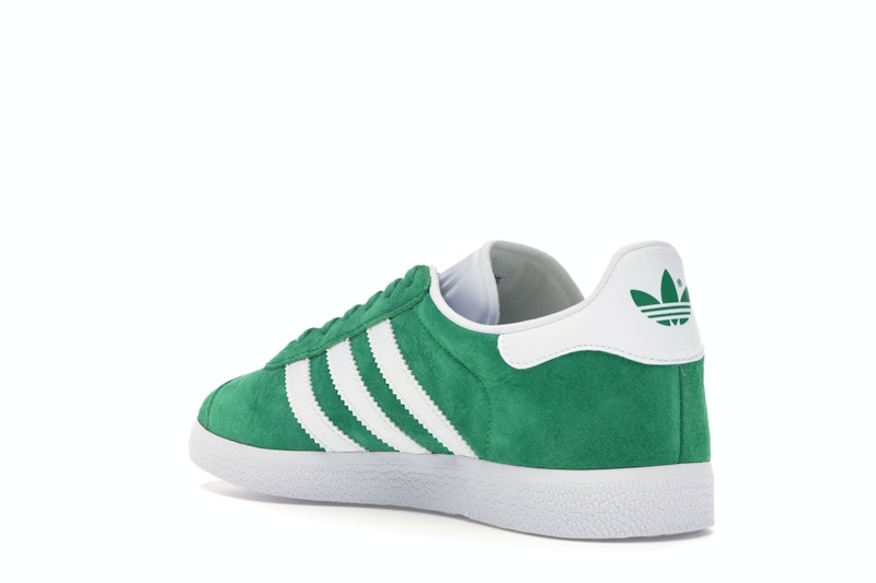 adidas Gazelle Green/White/Gold Metallic