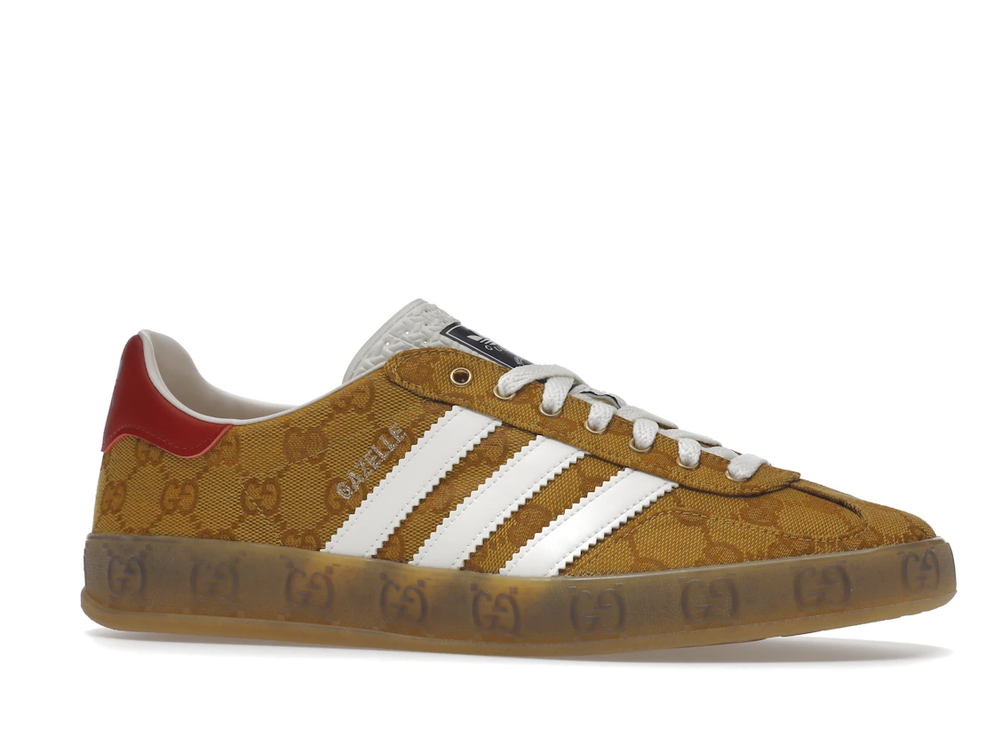 adidas Gazelle Gucci Original GG Beige Brown