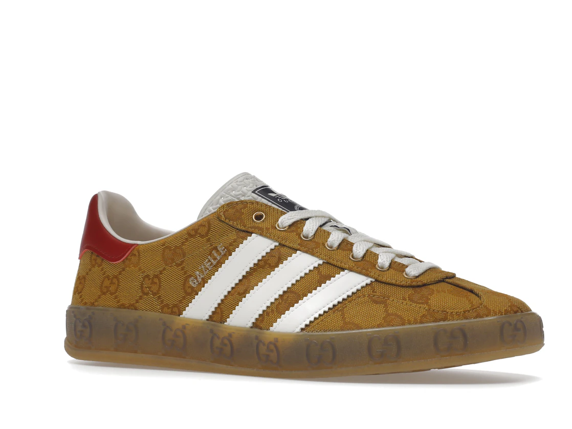 adidas Gazelle Gucci Original GG Beige Brown