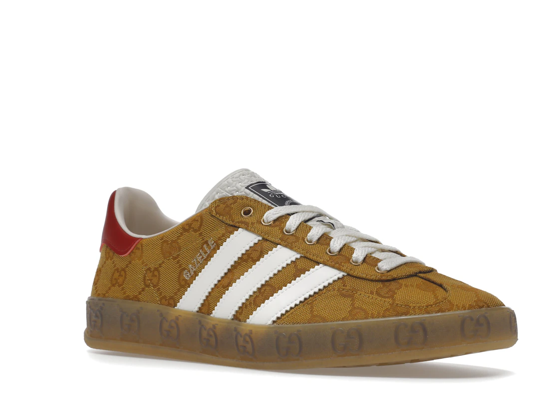 adidas Gazelle Gucci Original GG Beige Brown