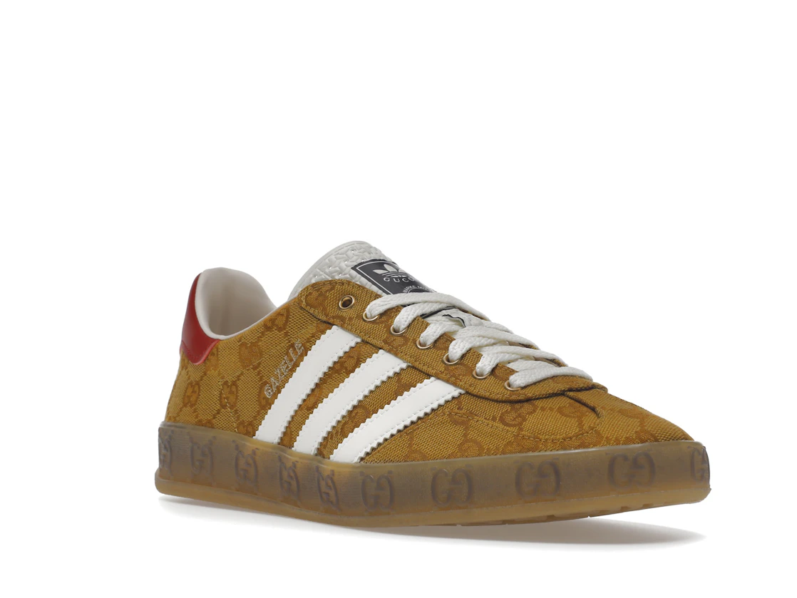 adidas Gazelle Gucci Original GG Beige Brown
