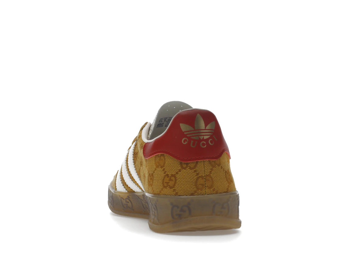 adidas Gazelle Gucci Original GG Beige Brown