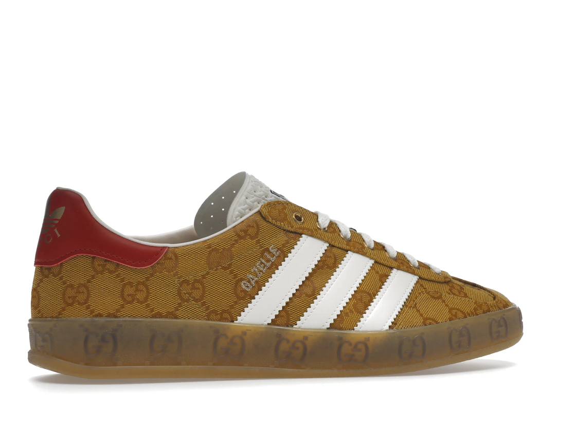adidas Gazelle Gucci Original GG Beige Brown