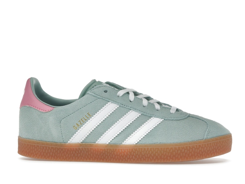 adidas Gazelle Hazy Green Bliss Pink (GS)