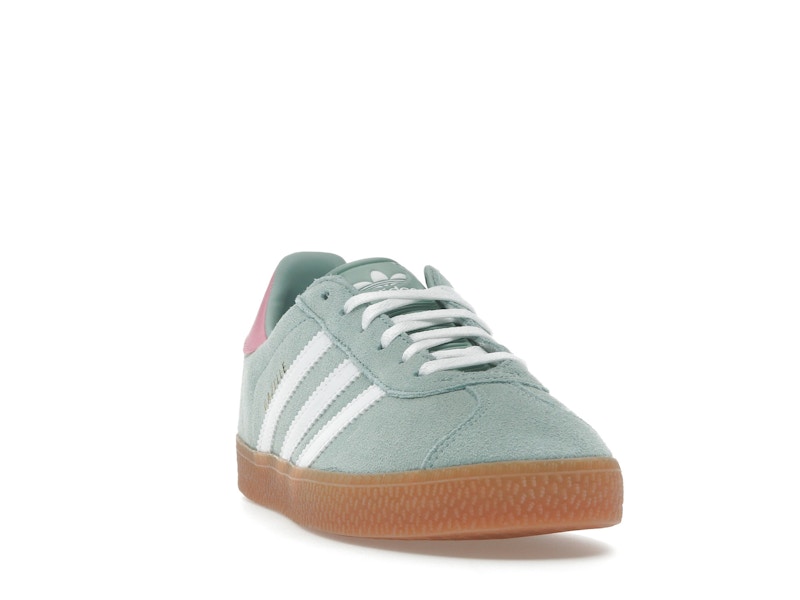 adidas Gazelle Hazy Green Bliss Pink (GS)
