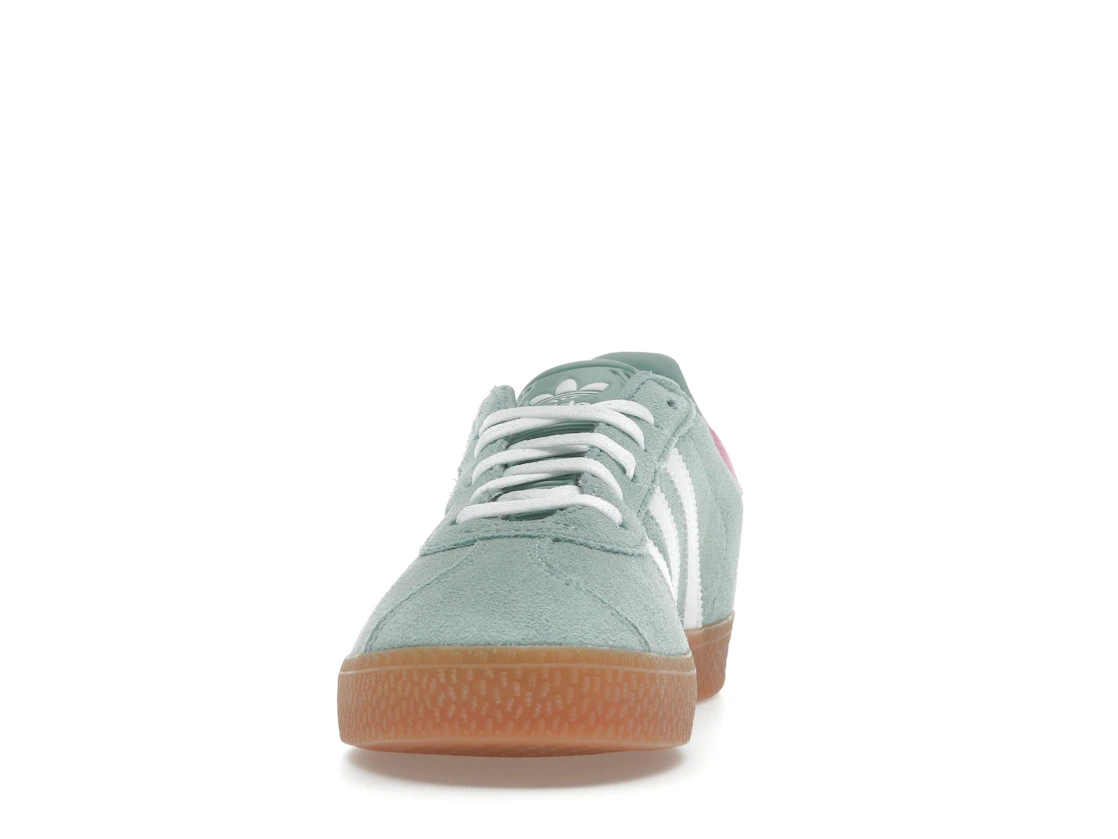 adidas Gazelle Hazy Green Bliss Pink (GS)