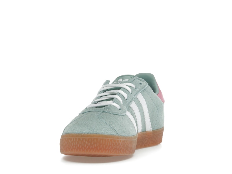 adidas Gazelle Hazy Green Bliss Pink (GS)